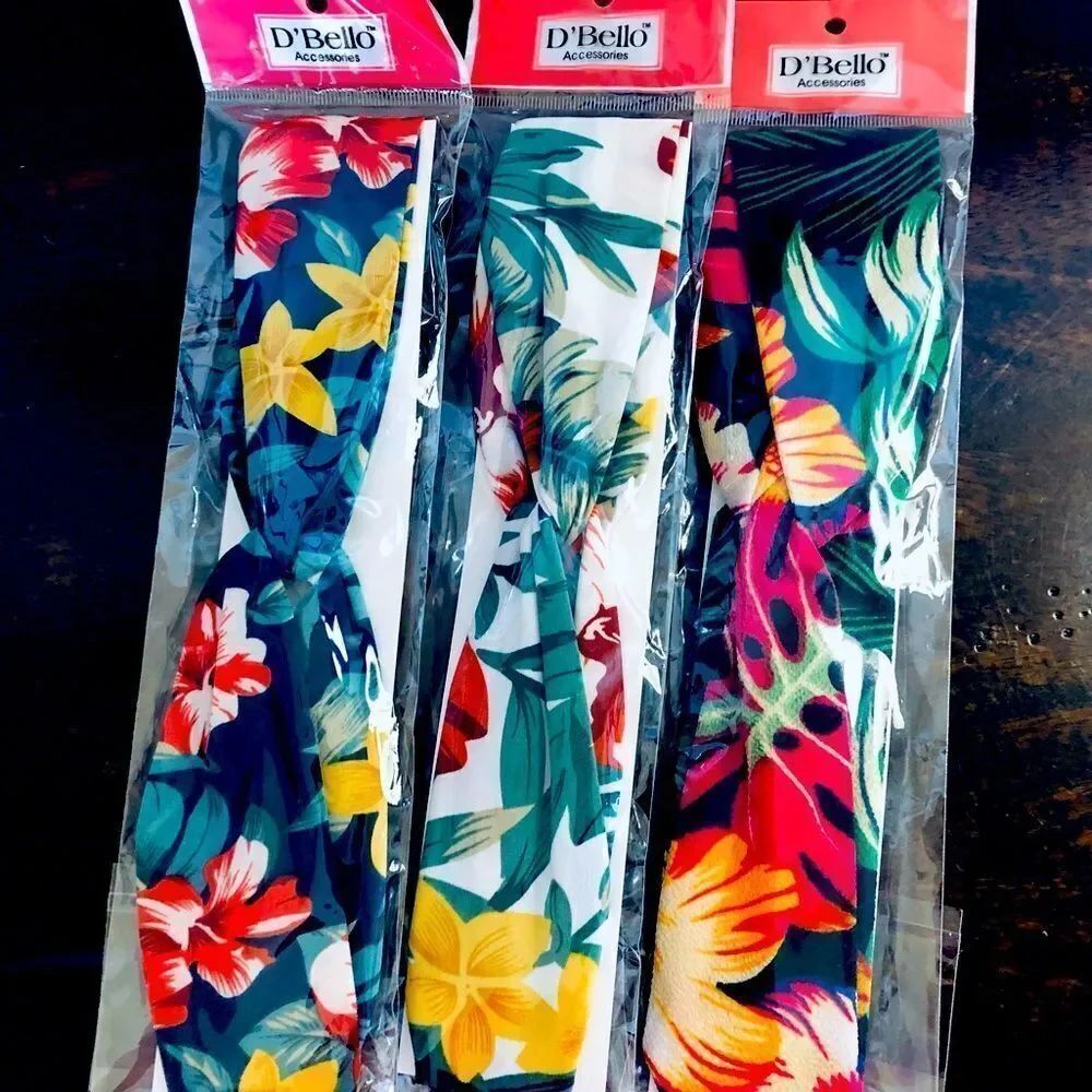 Floralย BotanicalโTropicalโHeadbandsโBundleโLot